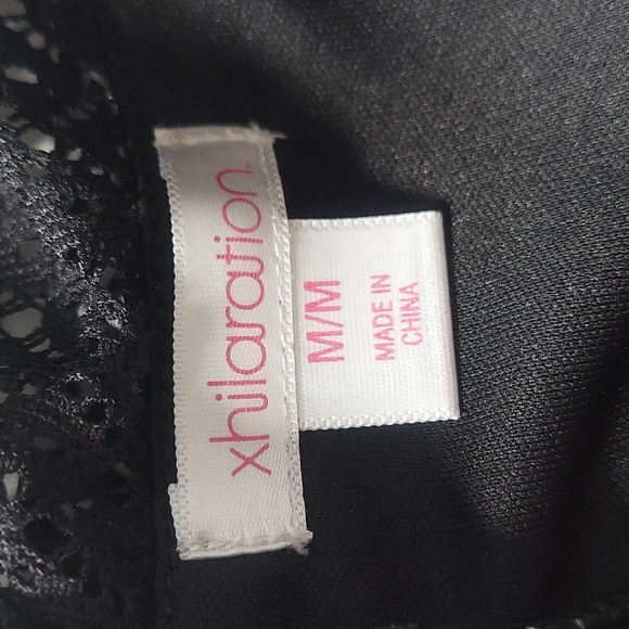 Xhilaration Sleeveless Lace Retro Stretch Midi Dress, Size Medium - Picture 6 of 9